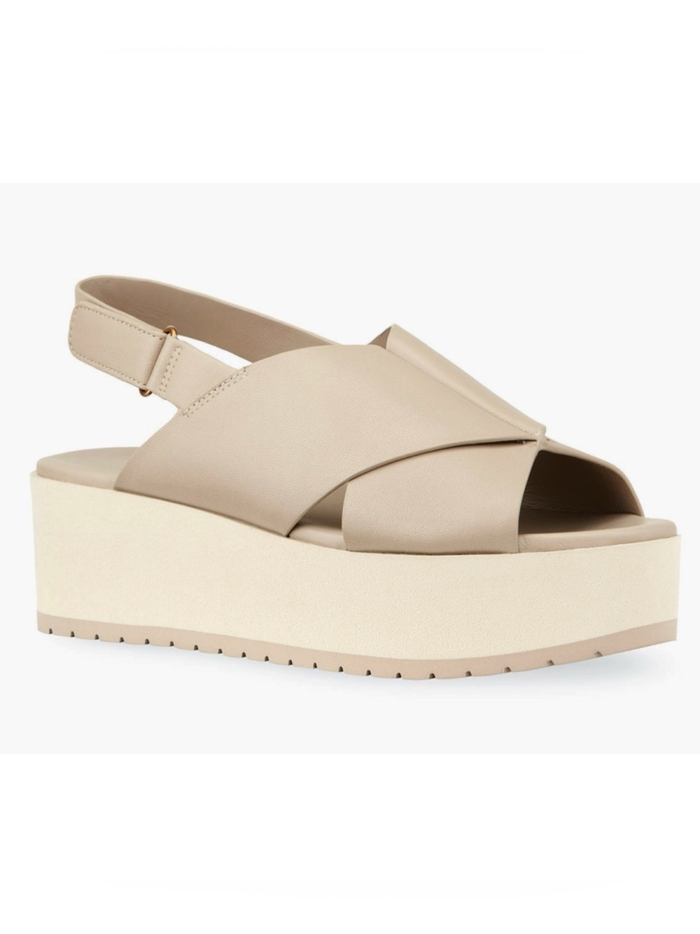 🆕{Vince } Jenaya B Chunky-Heel Leather Sandals